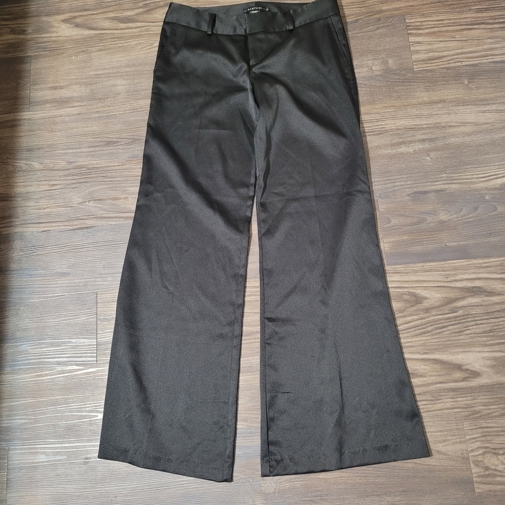 Rampage Black Wide Leg Women's Pants Size 9 Career Office